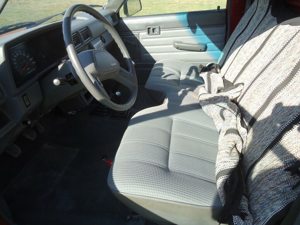 1987 Red Toyota Pickup Standard Cab Pickup
