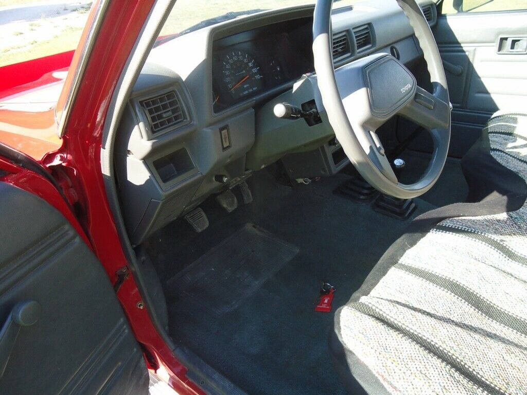 1987 Red Toyota Pickup Standard Cab Pickup