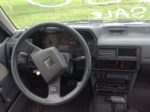 1987 White Mazda 323