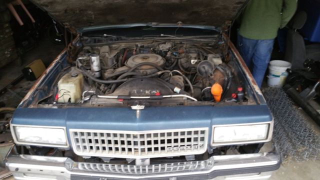 1988 Blue Chevrolet Capriceold