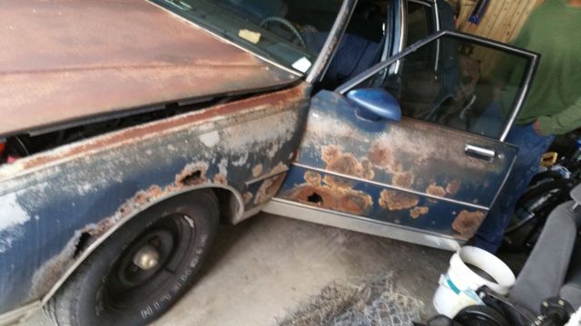 1988 Blue Chevrolet Capriceold