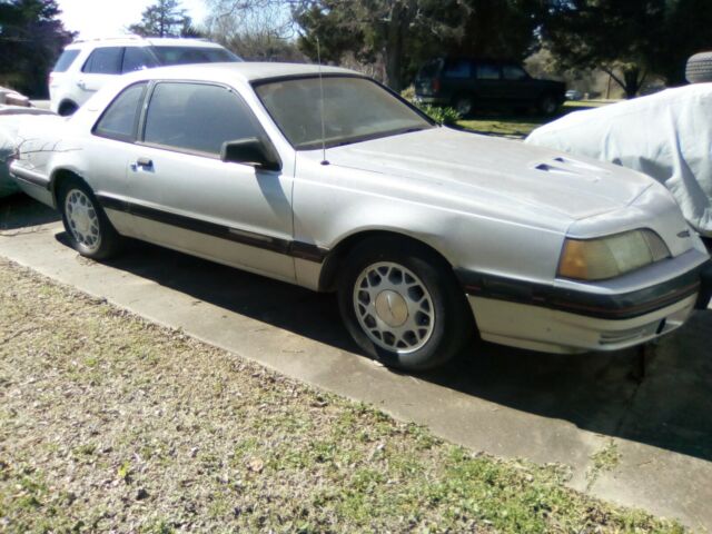 1988 Gray Ford Thunderbird Coupe