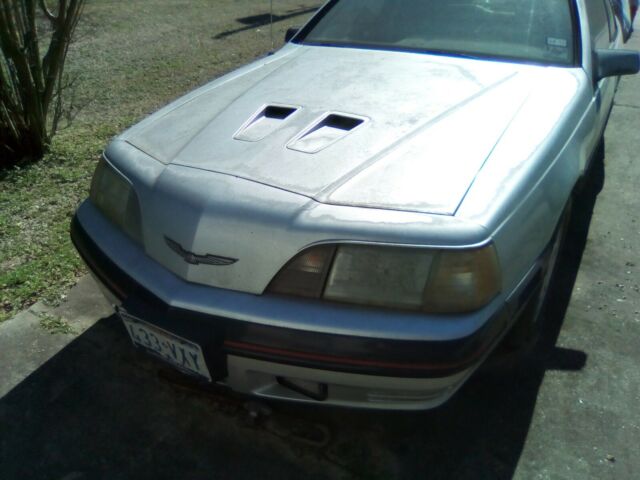 1988 Gray Ford Thunderbird Coupe