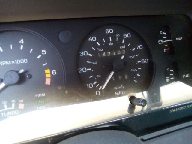 1988 Gray Ford Thunderbird Coupe