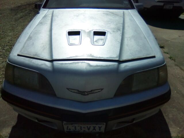 1988 Gray Ford Thunderbird Coupe