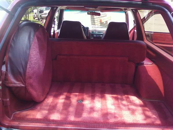 1988 Burgundy GMC S-15  JIMMY 2  DOOR