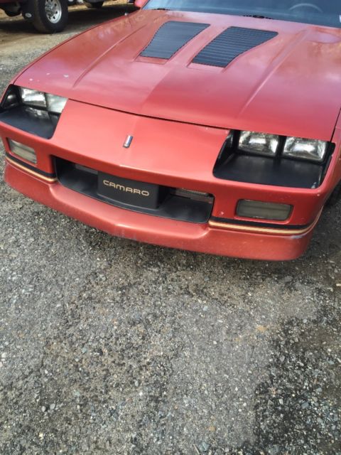 1988 Orange Chevrolet Camaro Coupe