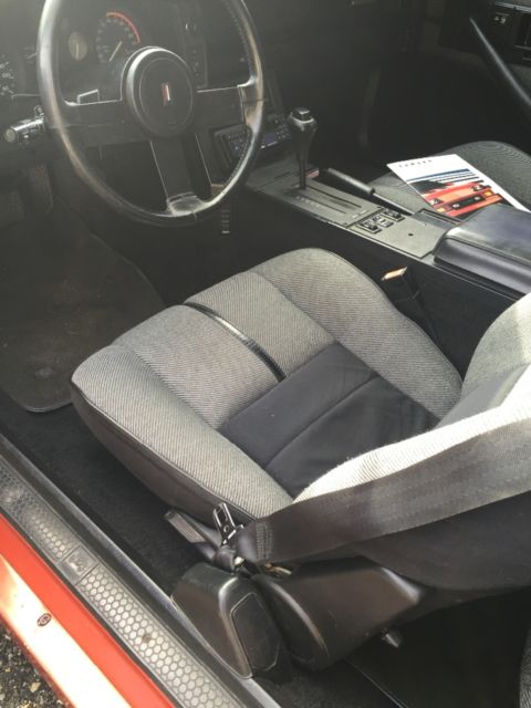 1988 Orange Chevrolet Camaro Coupe