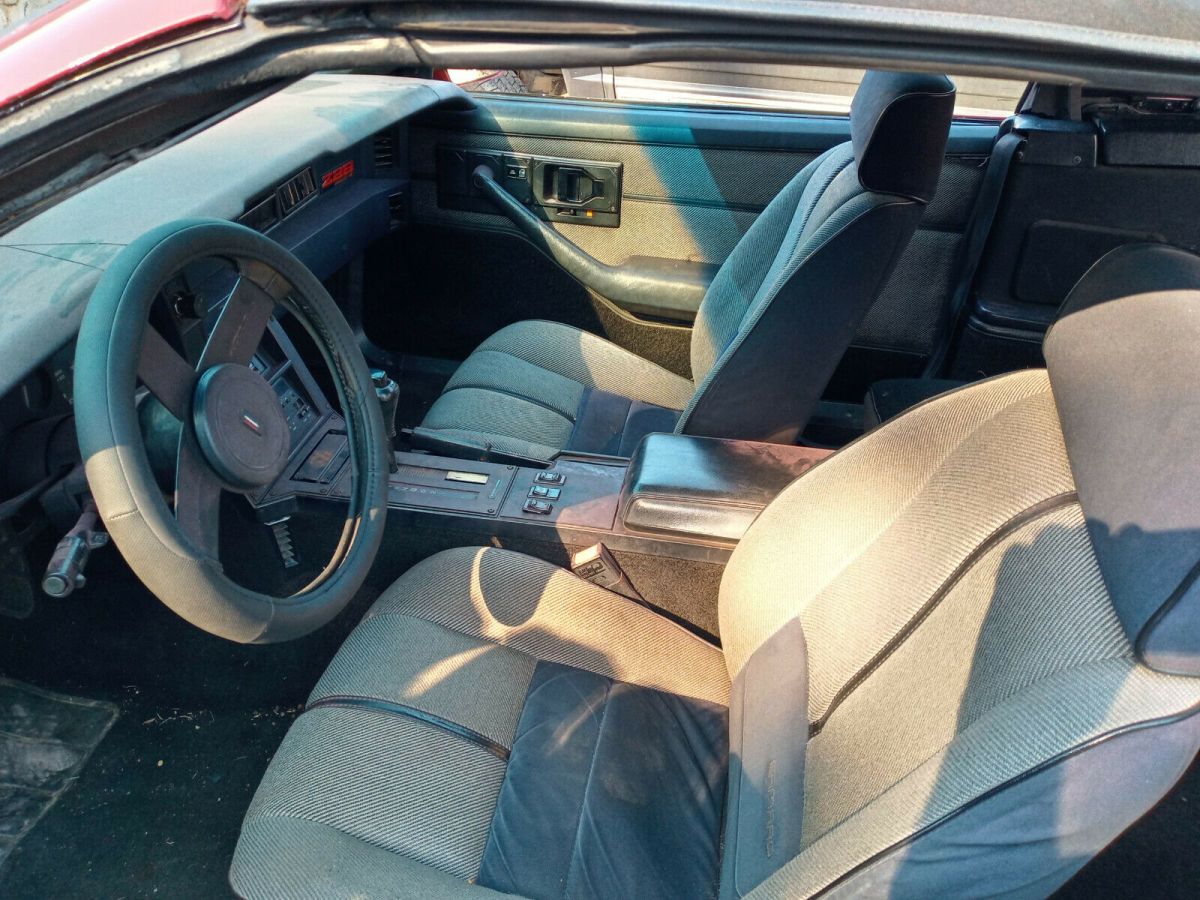 1988 Red Chevrolet Camaro Convertible