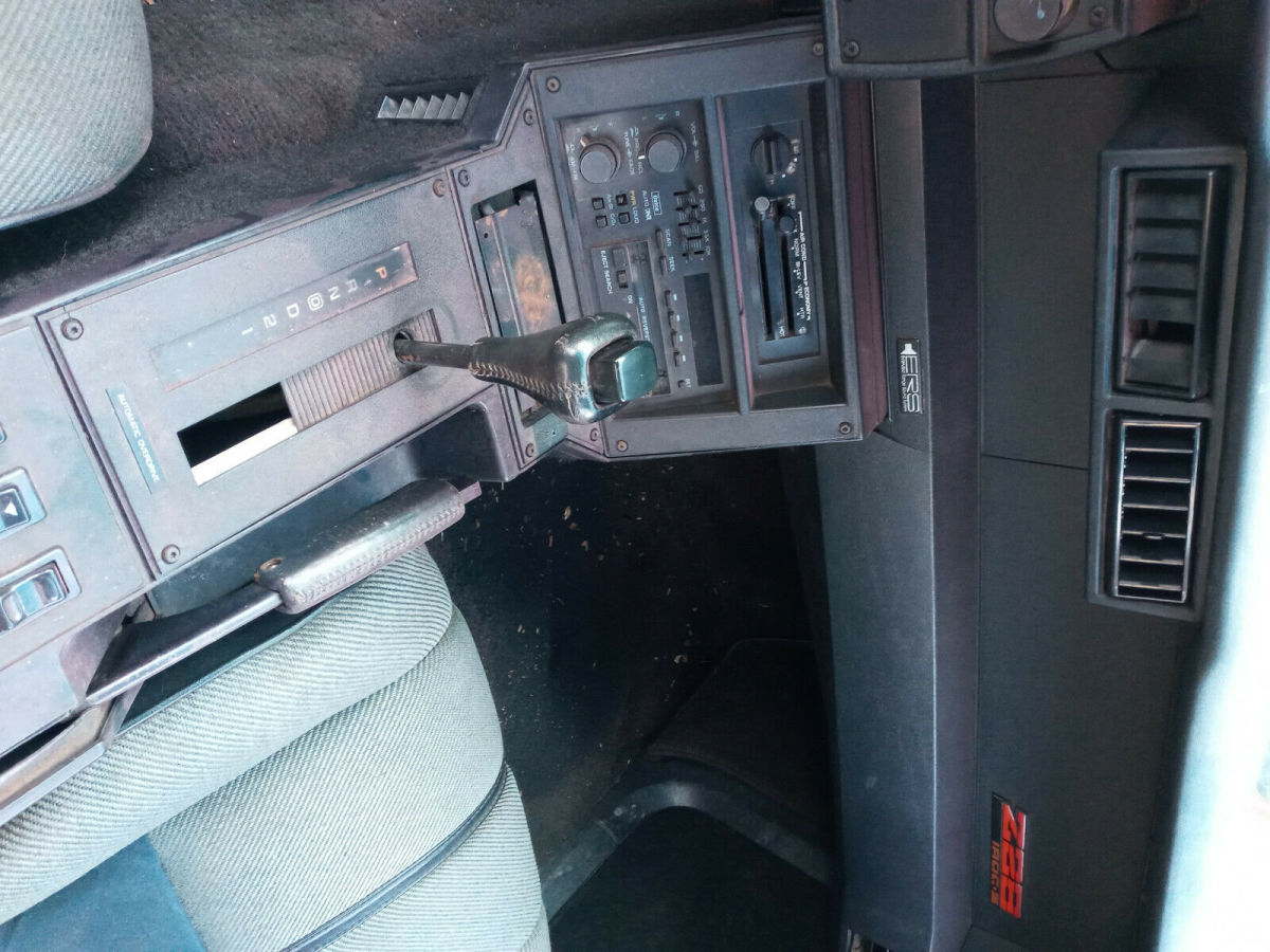 1988 Red Chevrolet Camaro Convertible