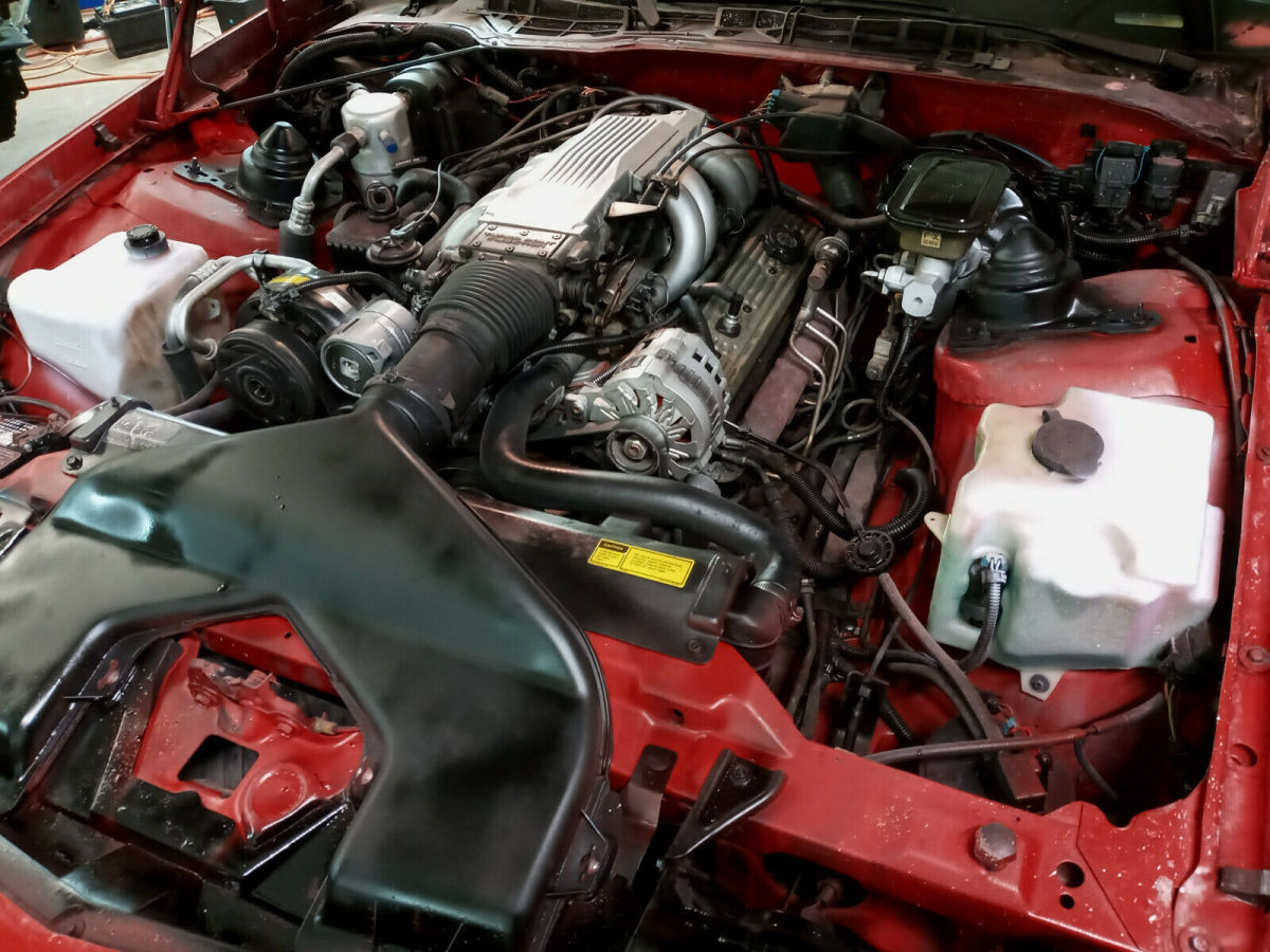 1988 Red Chevrolet Camaro Convertible