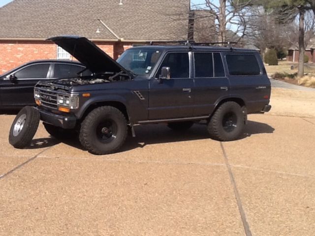 1988 Blue Toyota Land Cruiser SUV