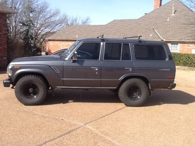 1988 Blue Toyota Land Cruiser SUV