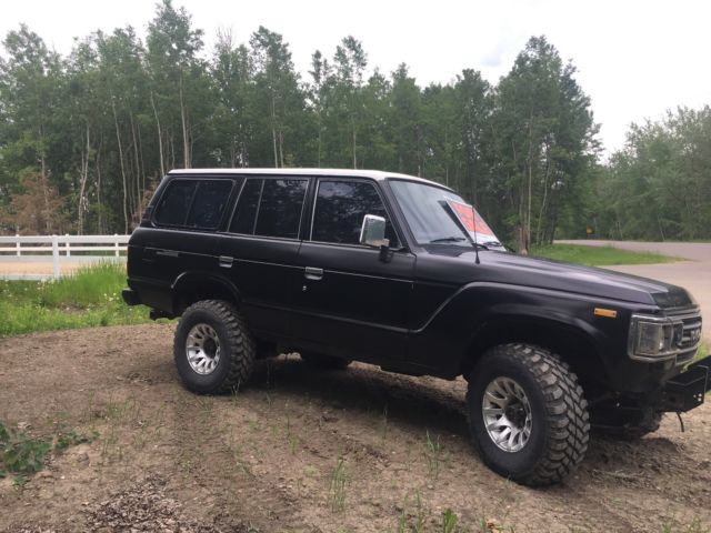 1988 Black Toyota Land Cruiser