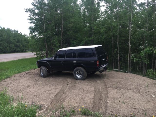 1988 Black Toyota Land Cruiser