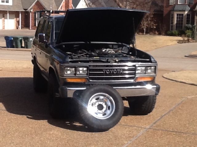 1988 Blue Toyota Land Cruiser SUV