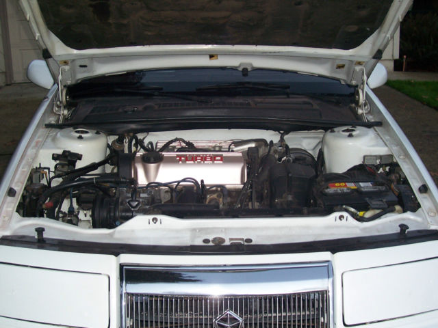 1988 White Chrysler LeBaron 2 Dr Convertible