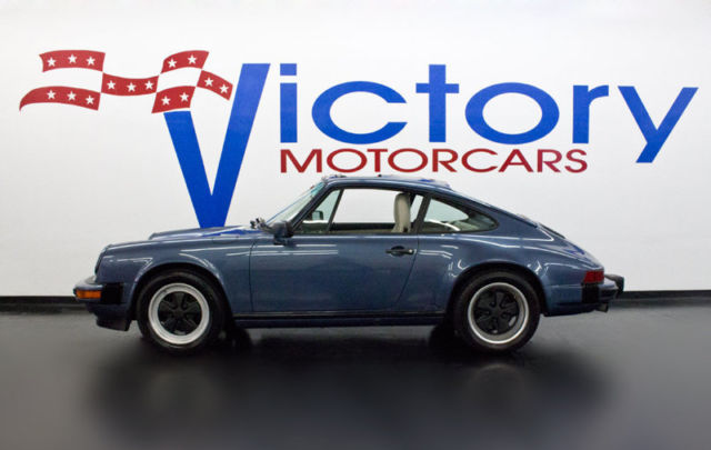 1989 BALTIC BLUE METALLIC Porsche 911 Coupe
