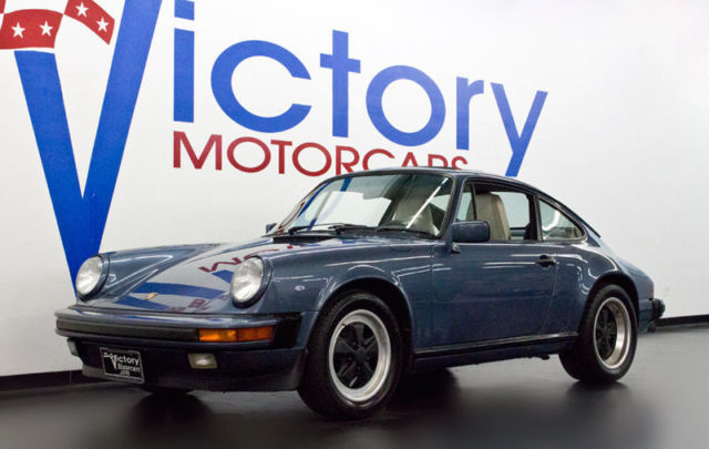 1989 BALTIC BLUE METALLIC Porsche 911 Coupe
