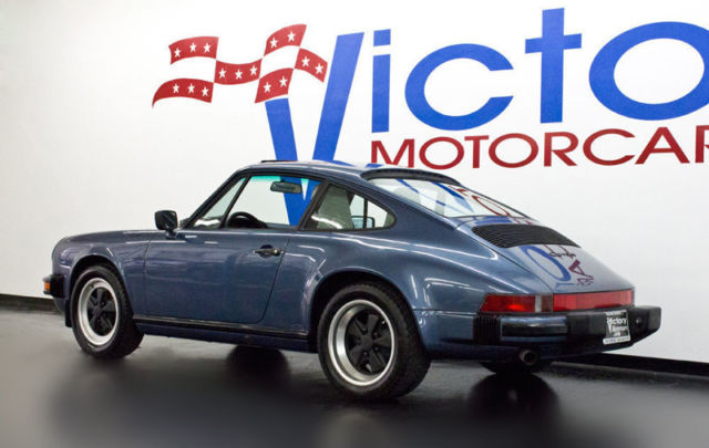 1989 BALTIC BLUE METALLIC Porsche 911 Coupe