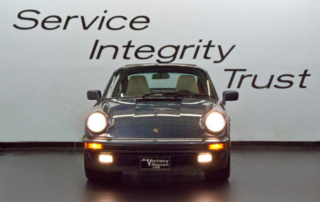 1989 BALTIC BLUE METALLIC Porsche 911 Coupe