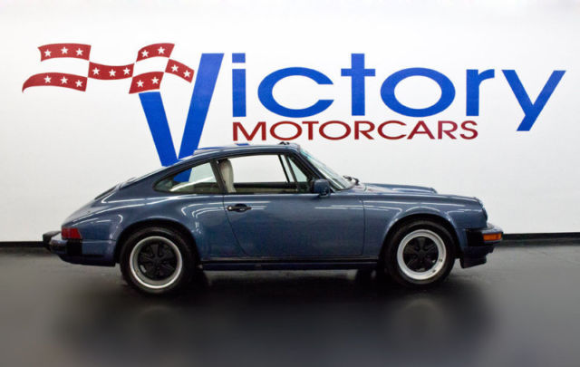 1989 BALTIC BLUE METALLIC Porsche 911 Coupe