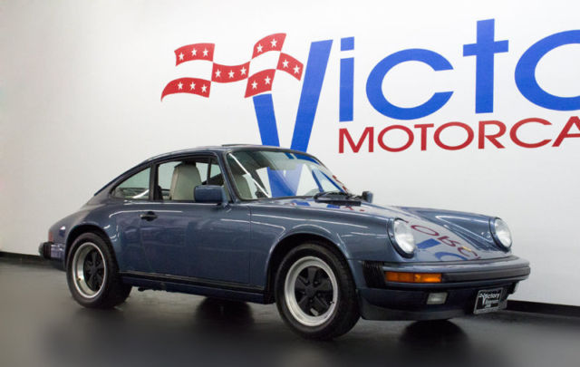 1989 BALTIC BLUE METALLIC Porsche 911 Coupe