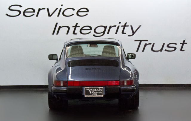 1989 BALTIC BLUE METALLIC Porsche 911 Coupe