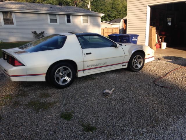 1989 White Chevrolet Camaro Hatchback