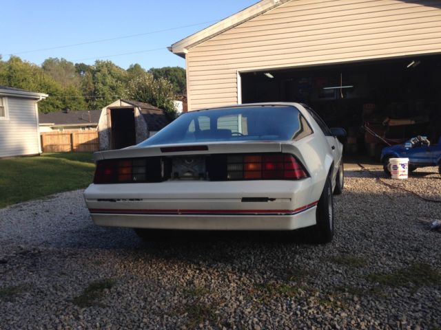 1989 White Chevrolet Camaro Hatchback