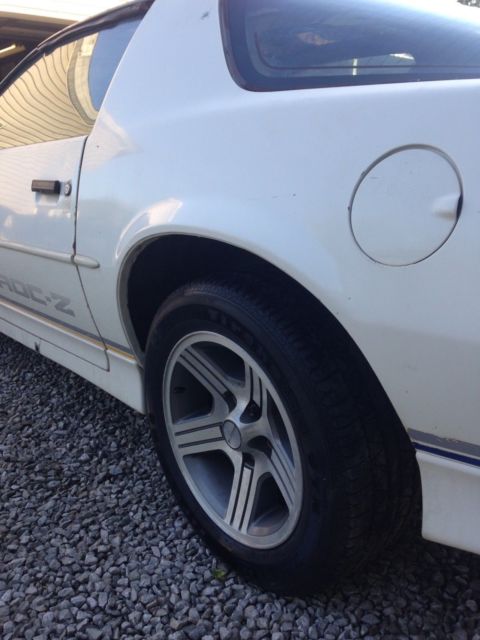 1989 White Chevrolet Camaro Hatchback