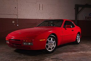 1989 Red Porsche 944 Hatchback