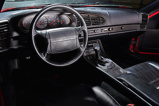1989 Red Porsche 944 Hatchback