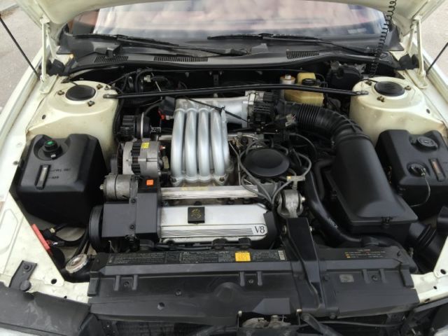 1989 White Cadillac Allante Convertible