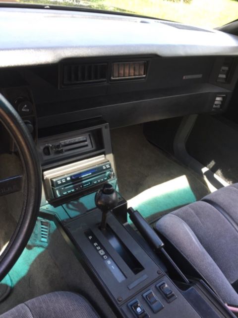 1989 Black Chevrolet Camaro Convertible