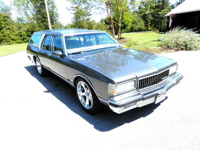 1989 CHARCOAL Chevrolet Capriceold Wagon