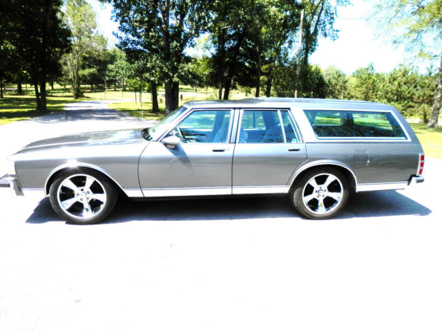 1989 CHARCOAL Chevrolet Capriceold Wagon
