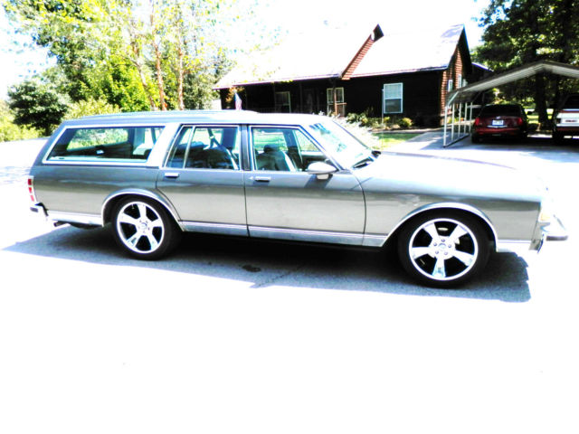1989 CHARCOAL Chevrolet Capriceold Wagon