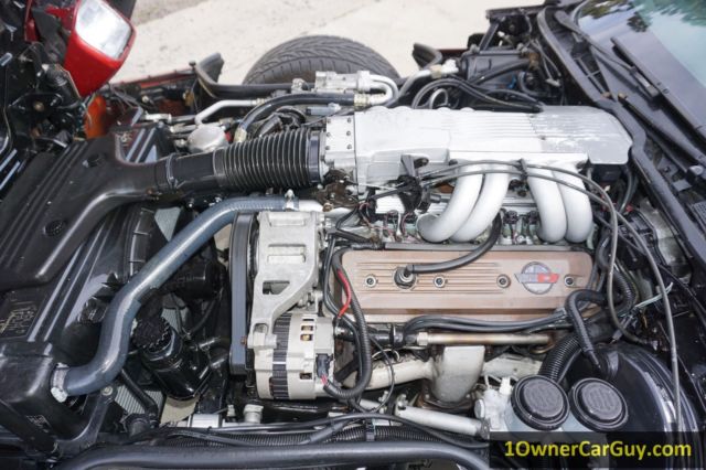 1989 Red Chevrolet Corvette Coupe