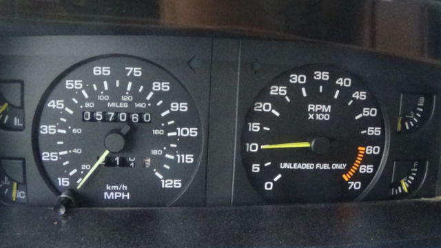 1989 yellow Chrysler Other coupe convertible