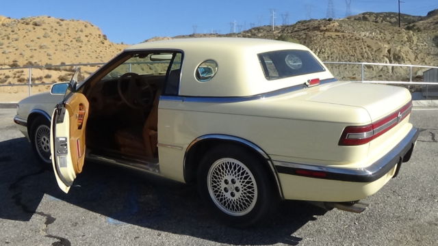 1989 yellow Chrysler Other coupe convertible