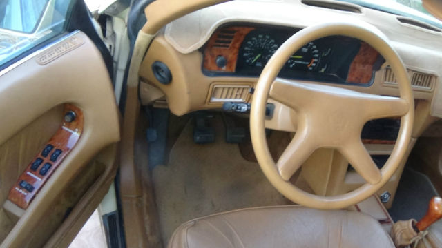1989 yellow Chrysler Other coupe convertible