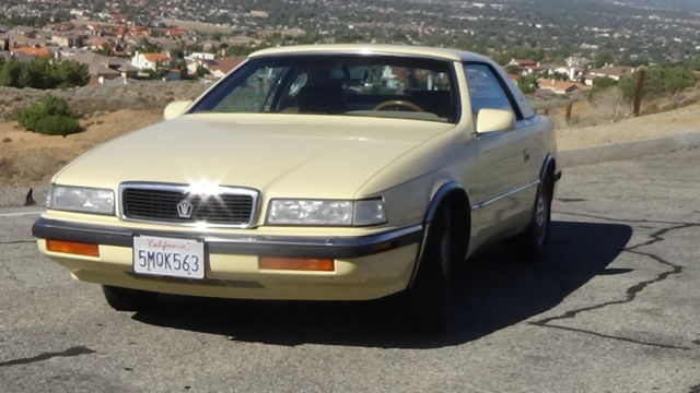 1989 yellow Chrysler Other coupe convertible