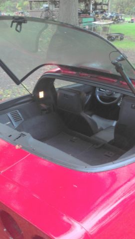 1989 Red Chevrolet Corvette Coupe