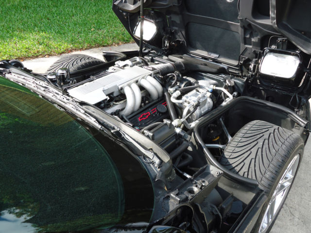 1989 Black Chevrolet Corvette Convertible