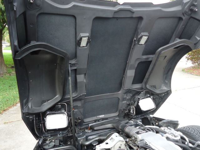 1989 Black Chevrolet Corvette Convertible