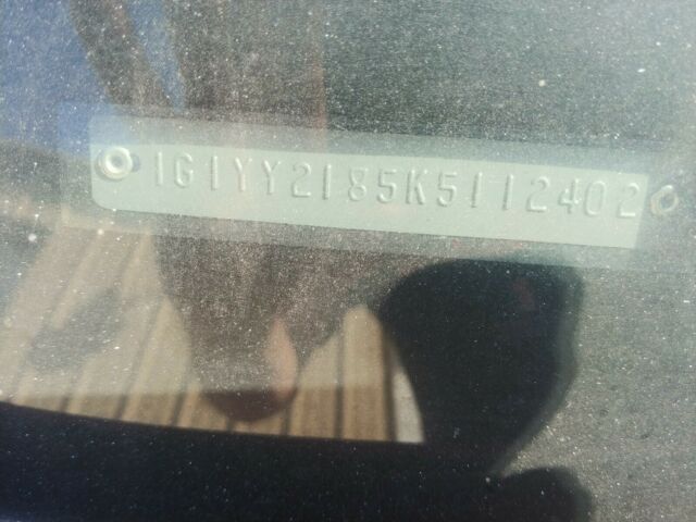 1989 Red Chevrolet Corvette Coupe