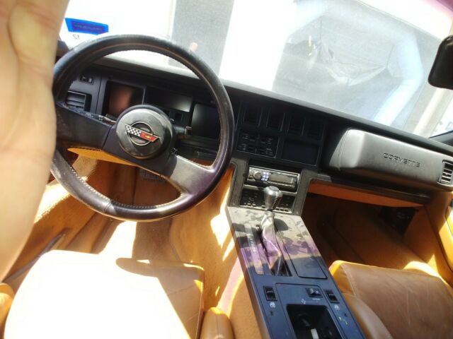 1989 Red Chevrolet Corvette Coupe