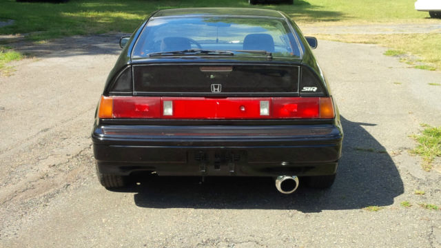 1989 Black Honda CRX