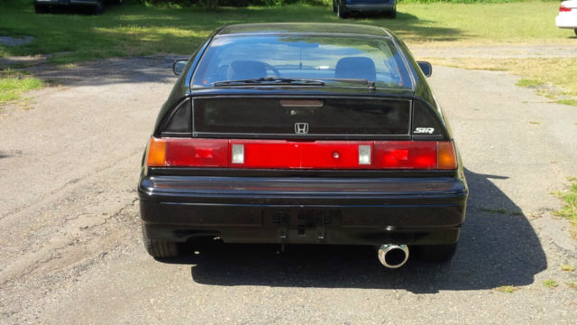 1989 Black Honda CRX